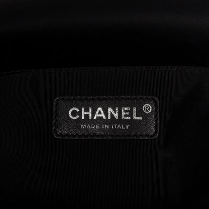 Chanel Lambskin Quilted Medium Boy Flap Black 6 of 12