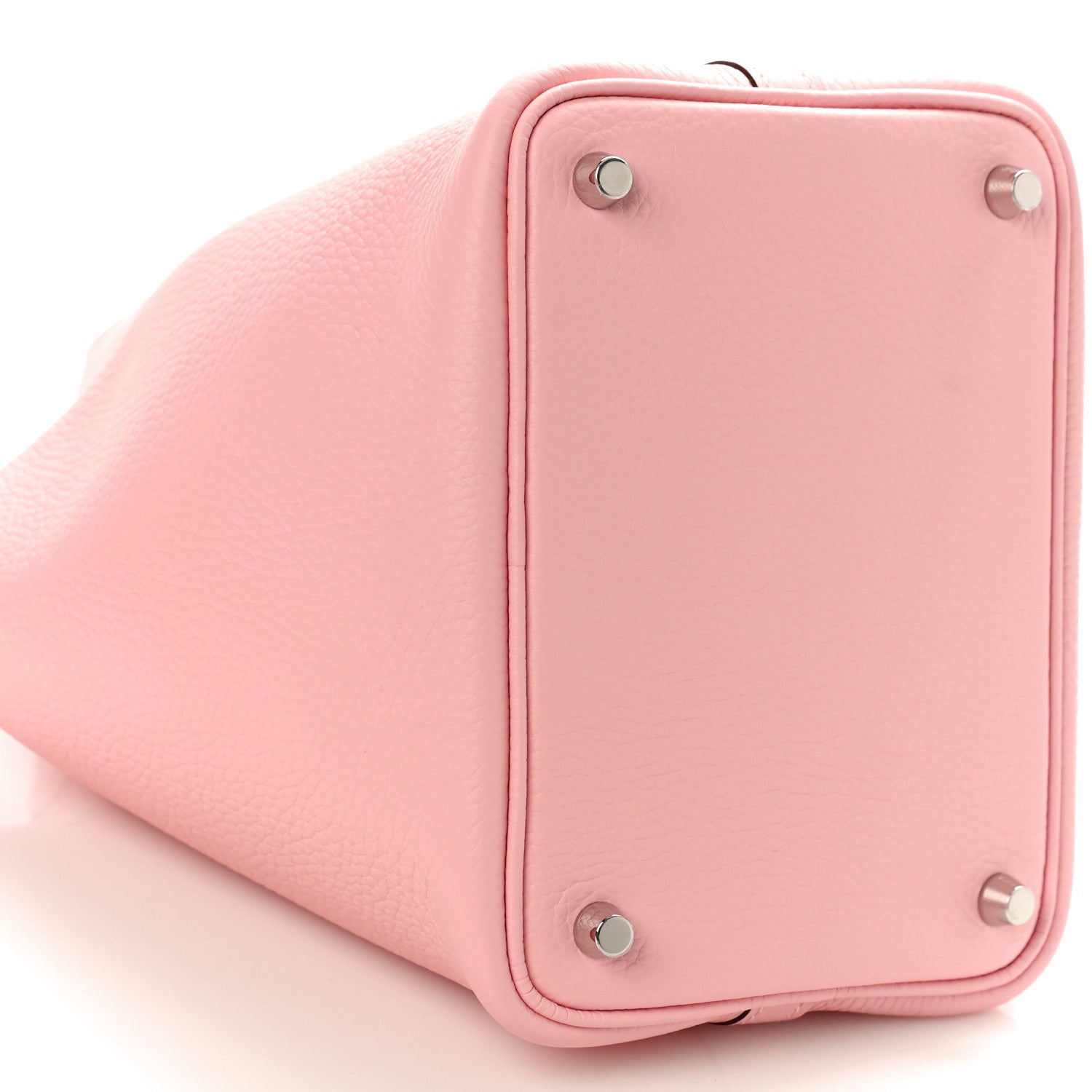 Hermes Taurillon Clemence Picotin Lock 18 PM Rose Sakura 8 of 10