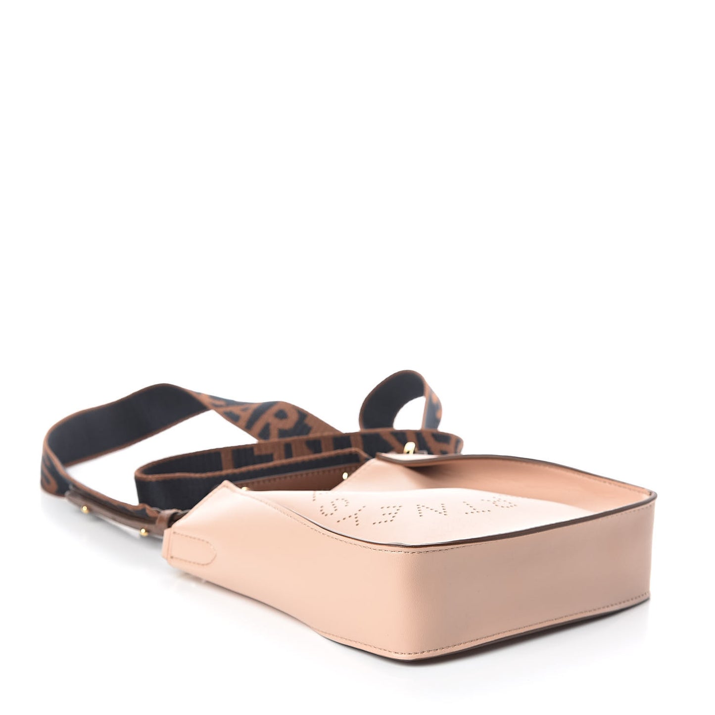 Eco Alter Nappa Perforated Logo Tiny Crossbody Blush Pink