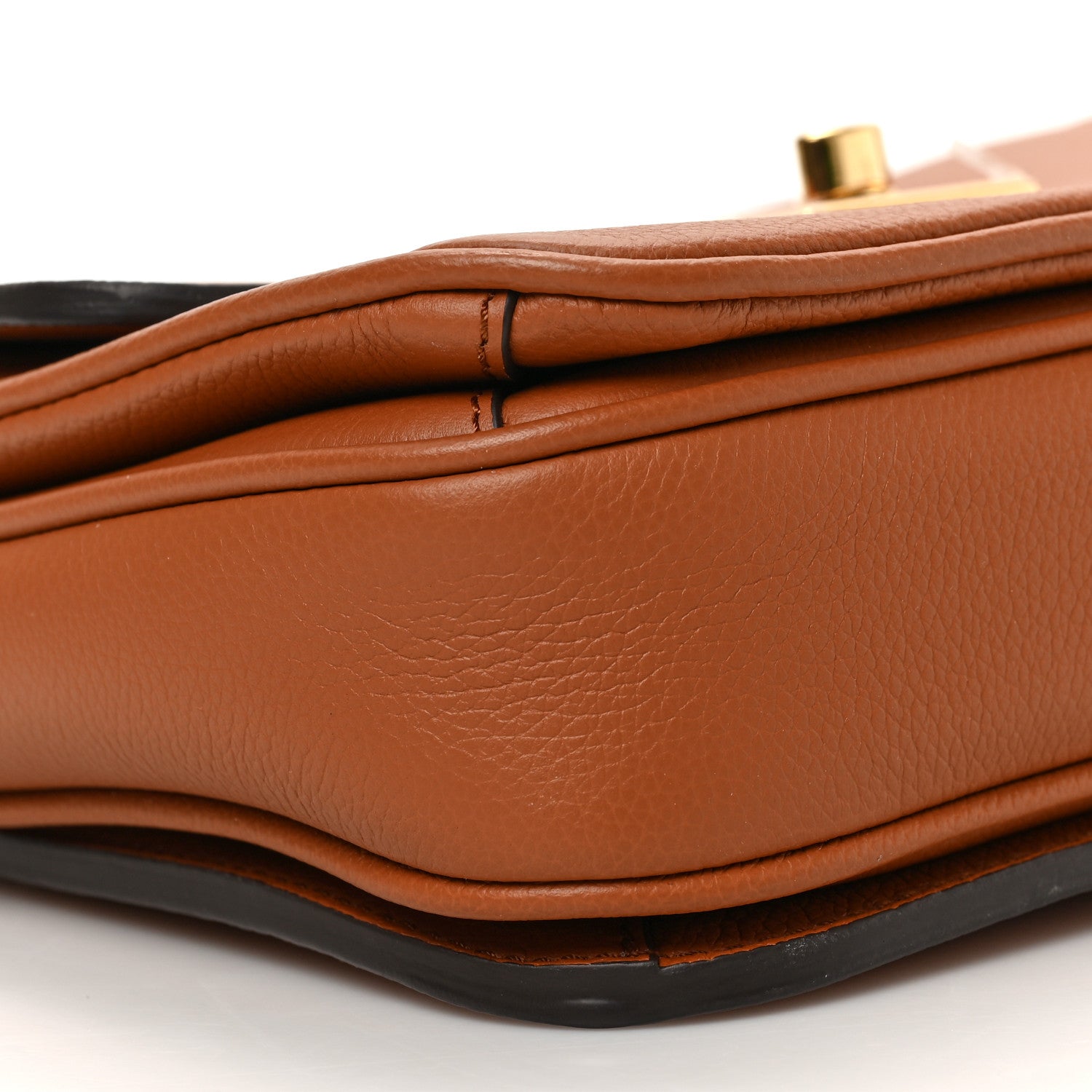Louis Vuitton Grained Calfskin Lockme Oxford Cognac 6 of 7