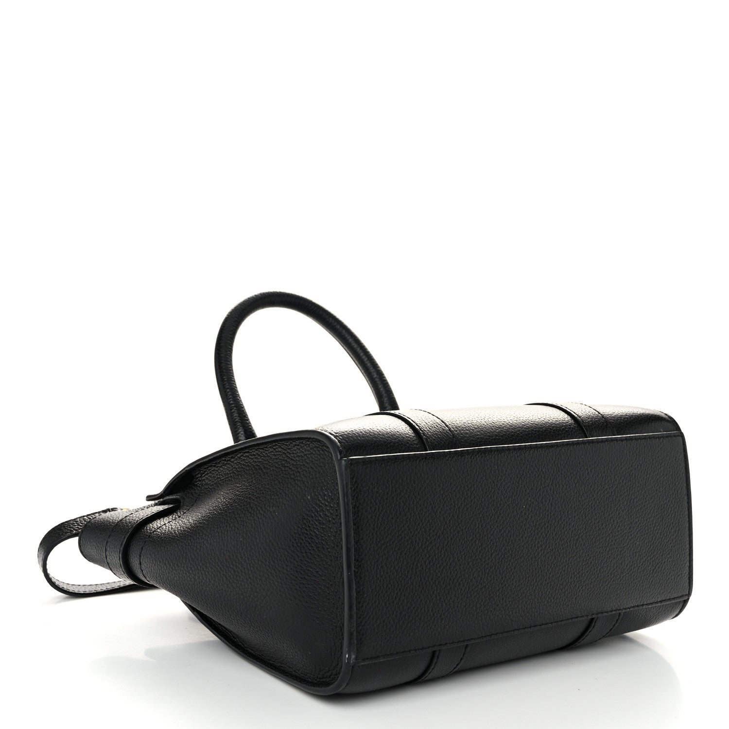 Mulberry Classic Grain Small Bayswater Zip Tote Black 4 of 9