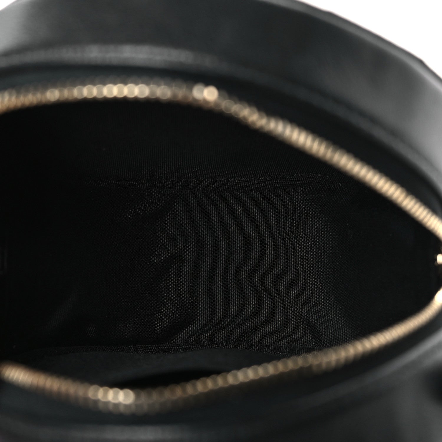 Chanel Calfskin Round Clutch With Chain Black 5 of 9