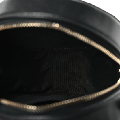 Chanel Calfskin Round Clutch With Chain Black 5 of 9