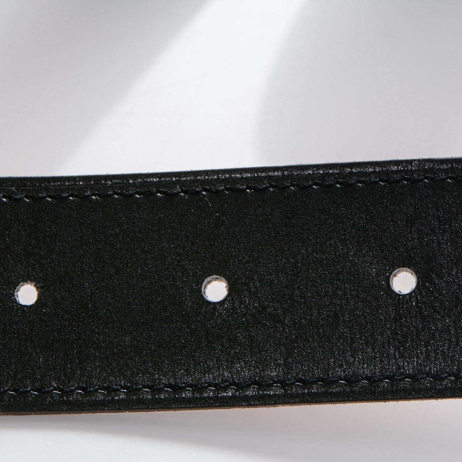 Hermes Box Togo Sterling Silver Touareg 32mm H Belt 90 Black Gold 5 of 6
