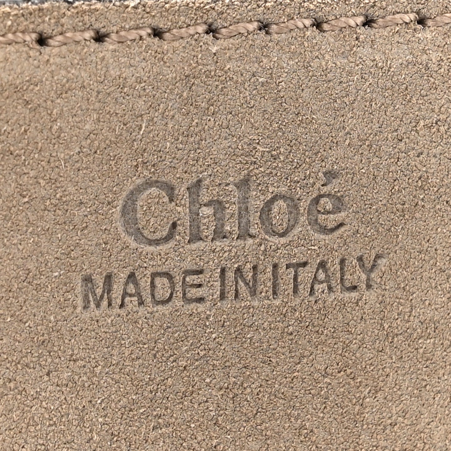 Suede Smooth Calfskin Mini Drew Shoulder Bag Motty Grey