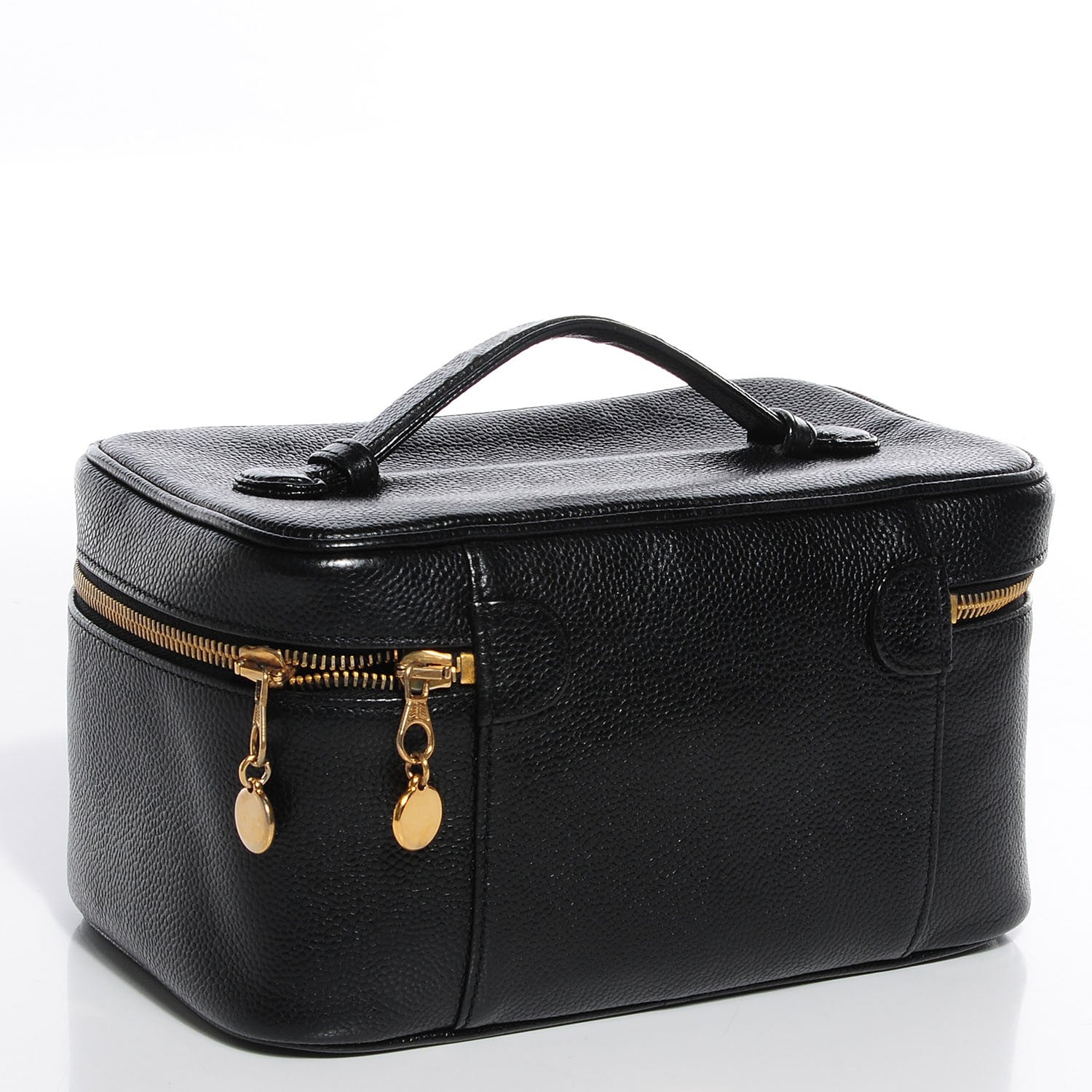 Chanel Caviar Cosmetic Case Black 3 of 9
