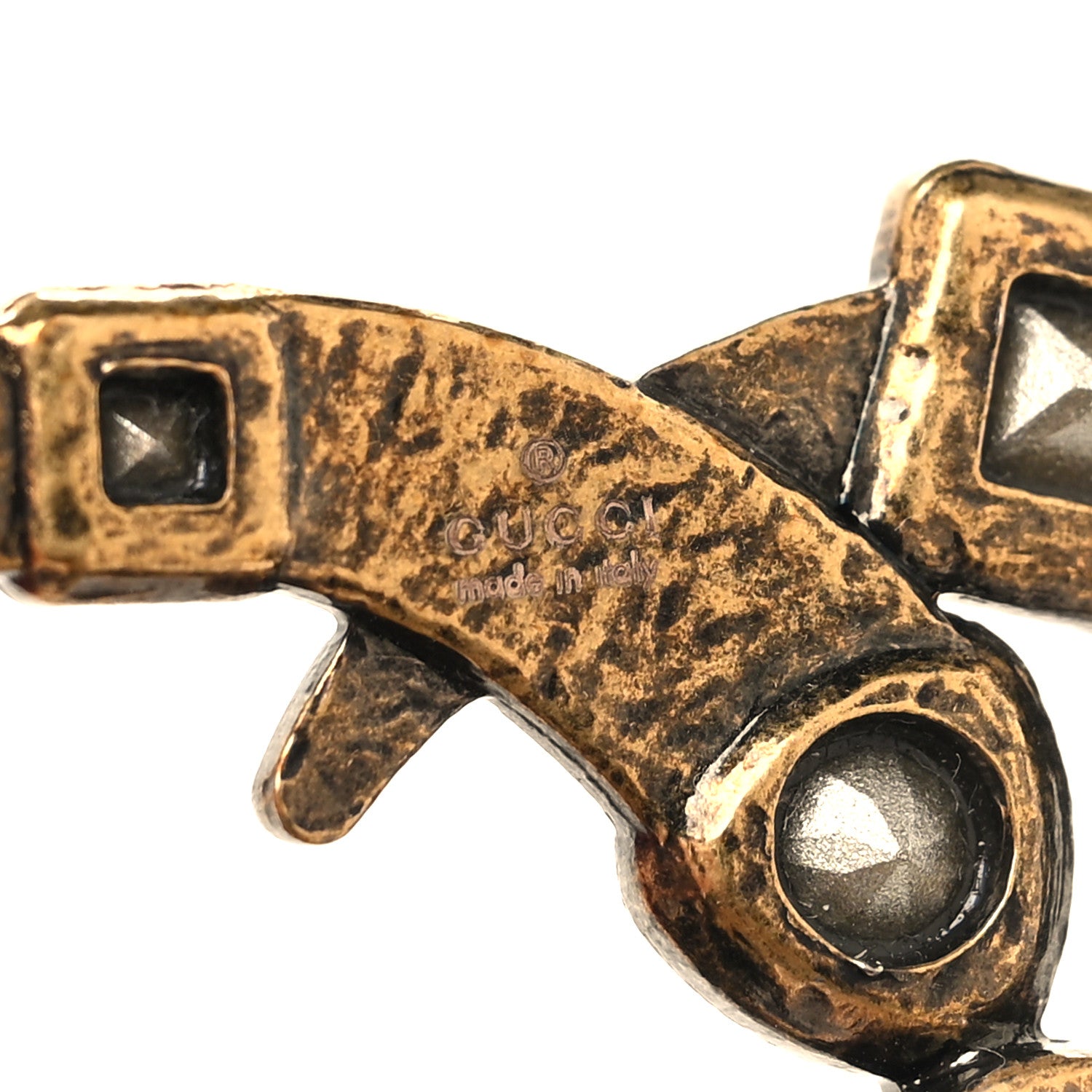 Gucci Crystal Double G Ring S Multicolor 4 of 5