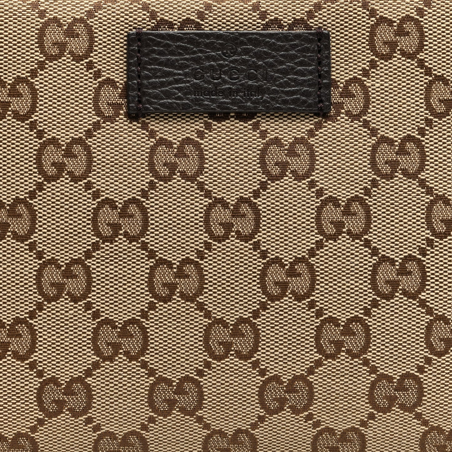Monogram Belt Bag Dark Brown