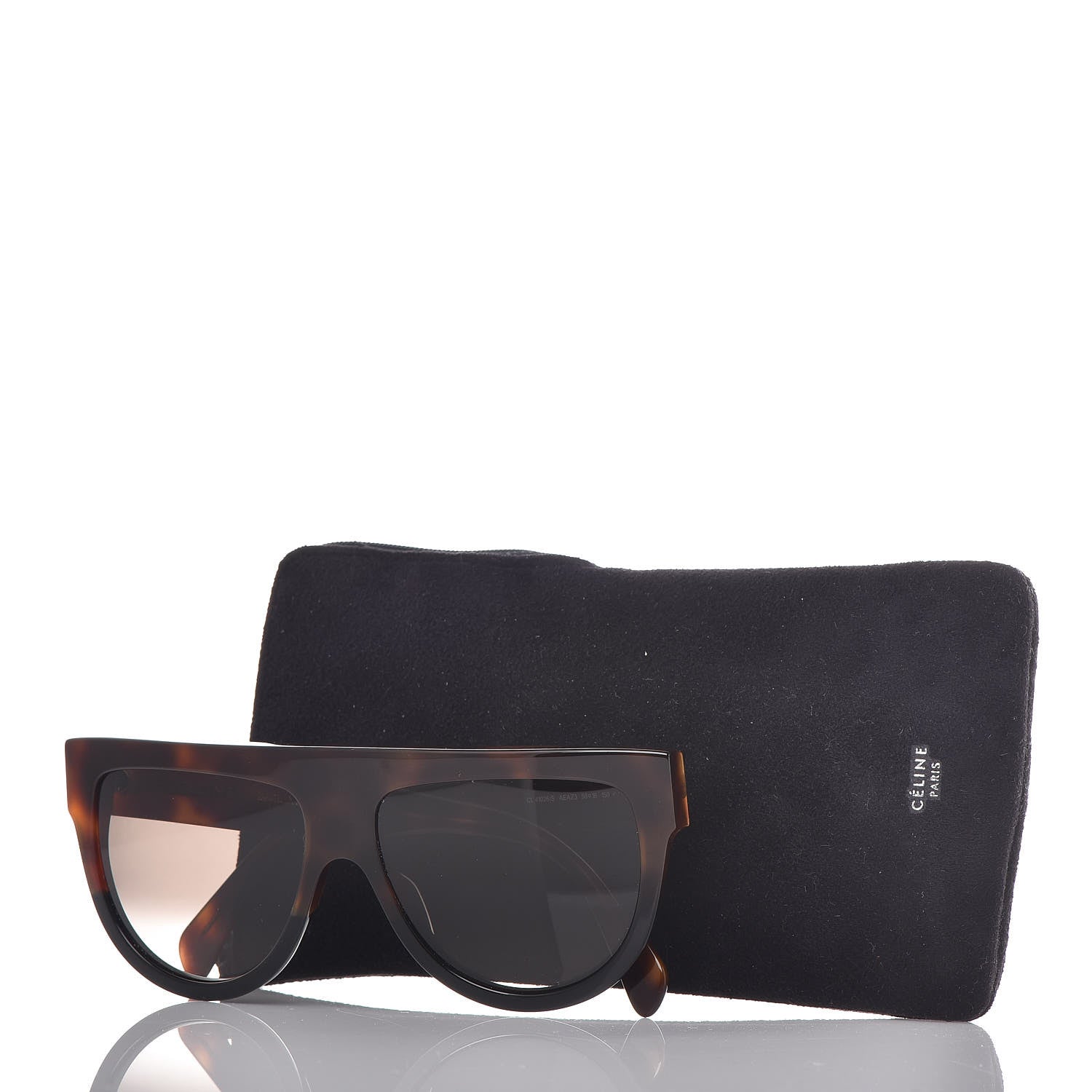 Celine Shadow Sunglasses CL 41026/S Havana 7 of 7