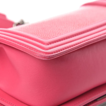 Chanel Galuchat Stingray Small Boy Flap Pink 11 of 14