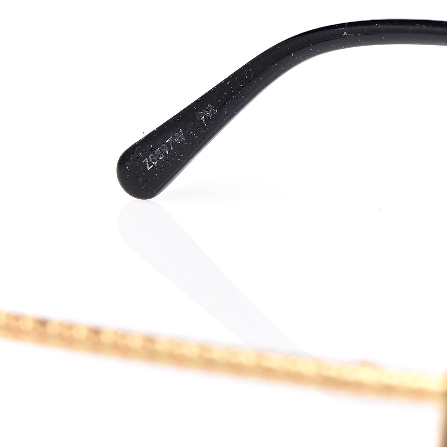 Louis Vuitton Metal LV Drive Sunglasses Z0897W Black Gold 6 of 7