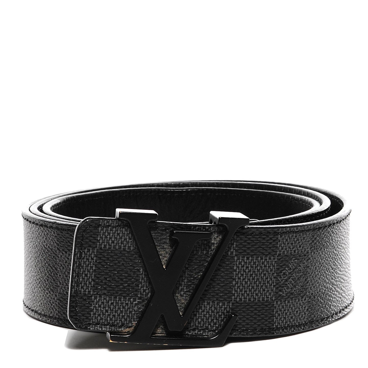 Damier Graphite LV Initiales Belt 100/40