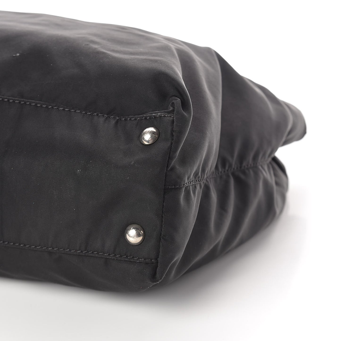 Tessuto Nylon Shopping Tote Black