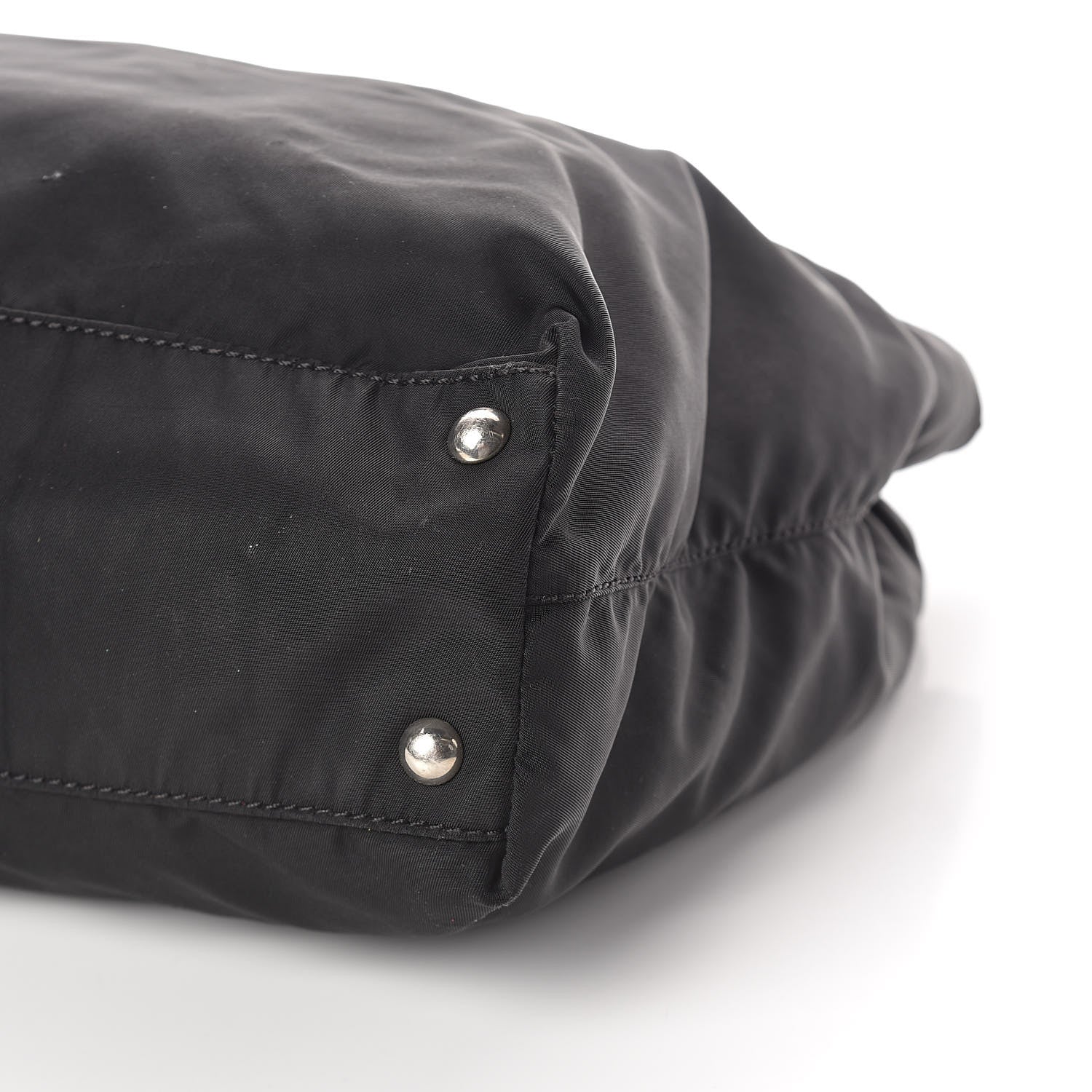 Prada Tessuto Nylon Shopping Tote Black 9 of 9