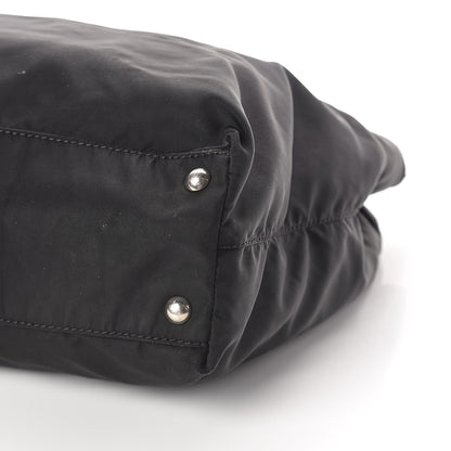Prada Tessuto Nylon Shopping Tote Black 9 of 9