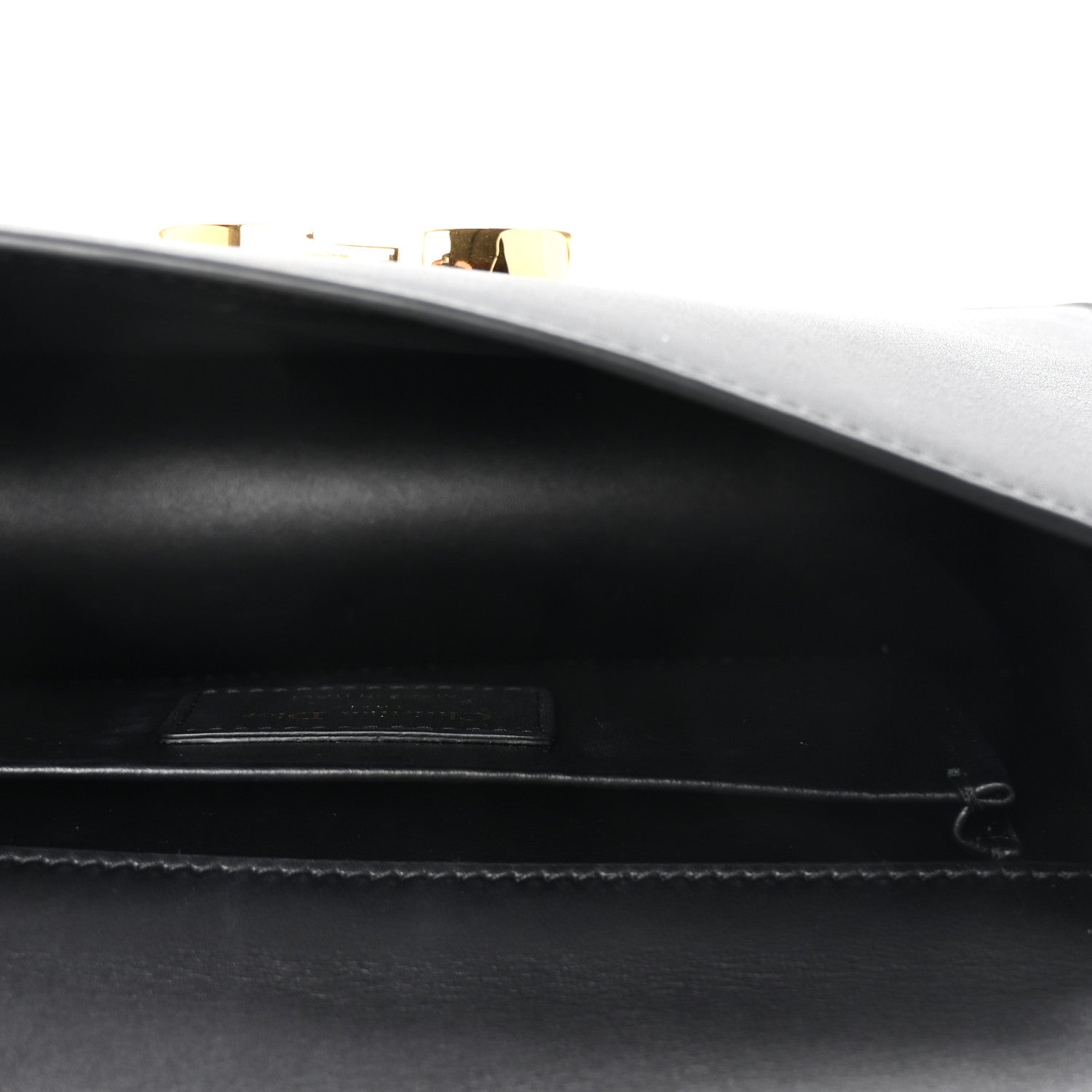 Christian Dior Calfskin 30 Montaigne East West Chain Flap Bag Black 5 of 9