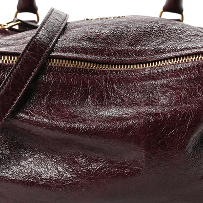 Givenchy Crinkled Patent Small Pandora Oxblood 8 of 10