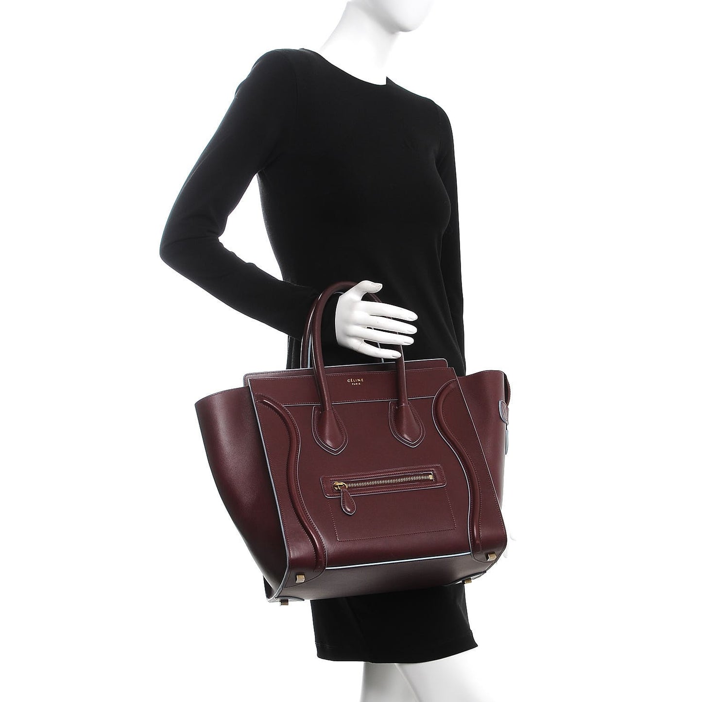 Palmelato Mini Luggage Light Burgundy