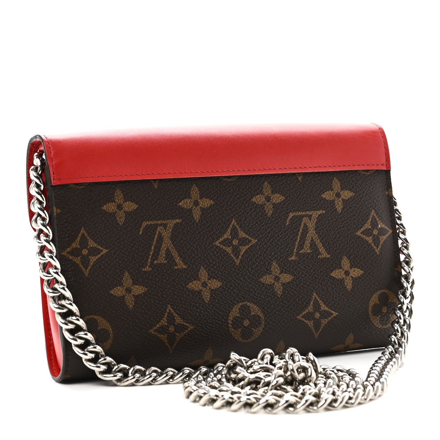 Louis Vuitton Monogram Tribal Mask Chain Wallet Rouge 2 of 8