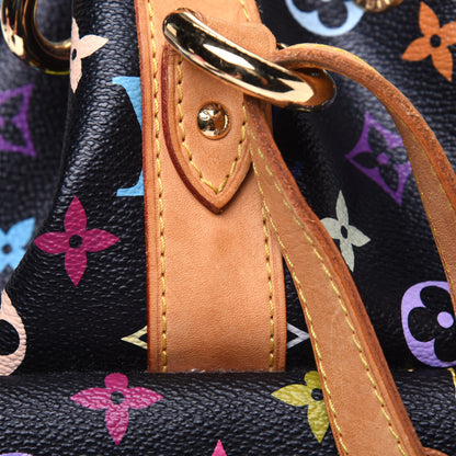 Louis Vuitton Monogram Multicolor Petit Noe Black 20 of 24