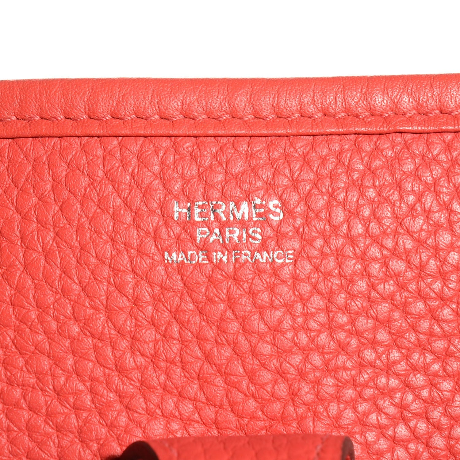Hermes Taurillon Clemence Evelyne III PM Rose Jaipur 6 of 14