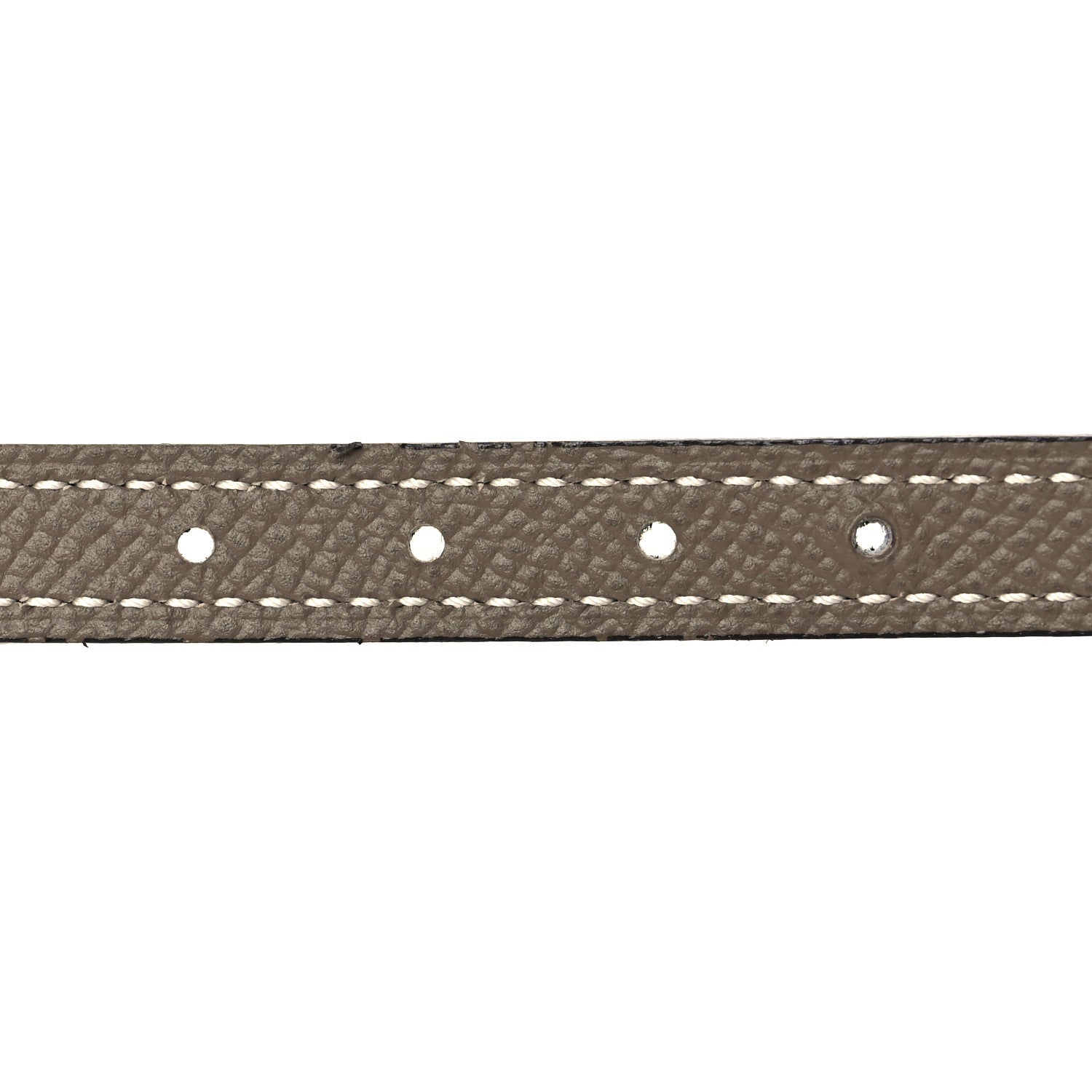 Hermes Swift Epsom 13mm Focus Belt Black Etoupe 4 of 5