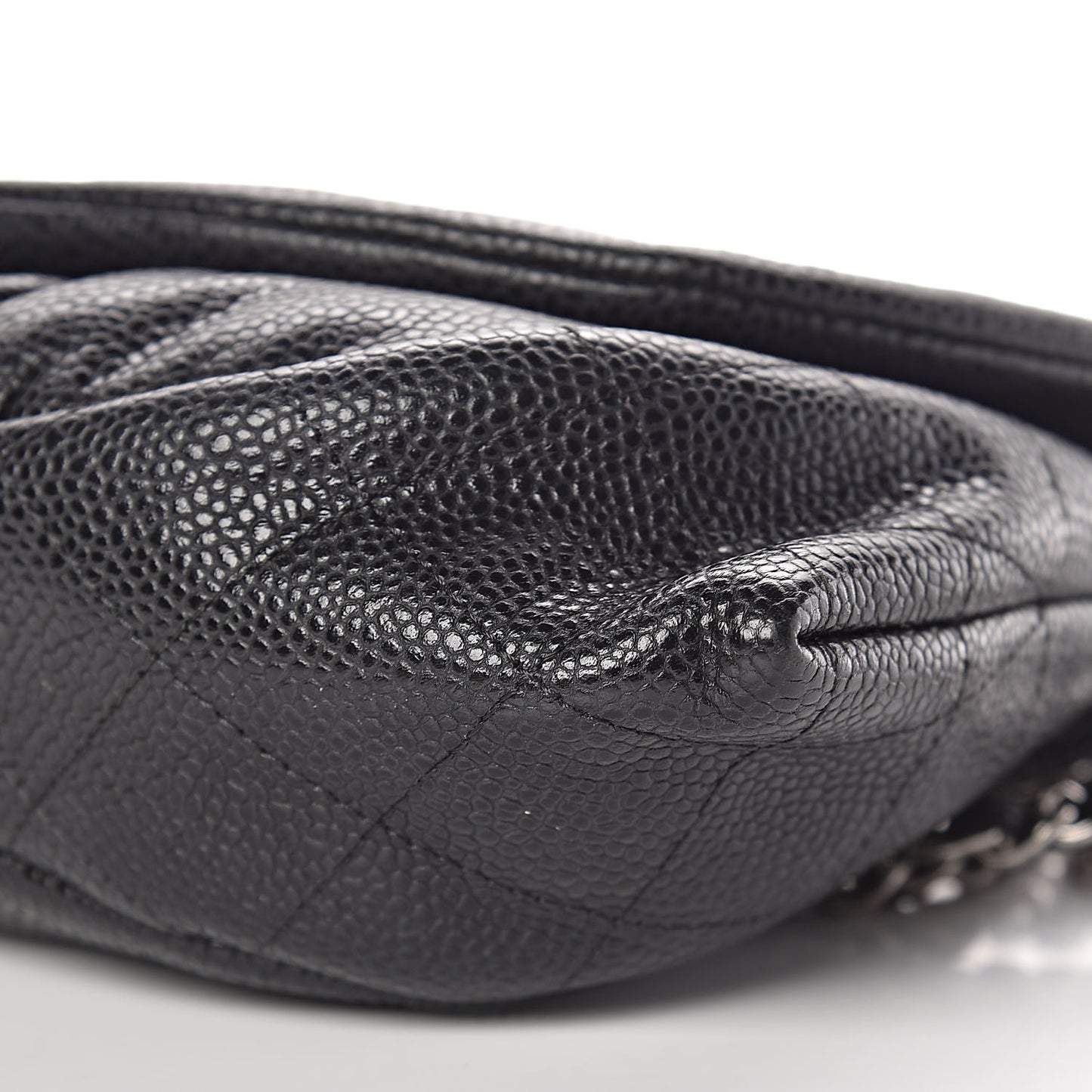 Caviar Half Moon Wallet On Chain WOC Black