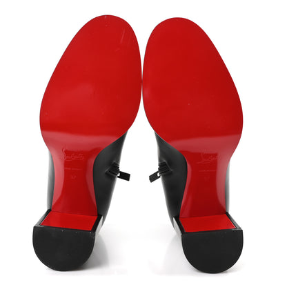 Christian Louboutin Calfskin Adoxa 70 Ankle Boots 37 Black 6 of 9