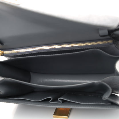 Celine Liege Calfskin Medium Classic Box Flap Bag Medium Grey 4 of 10