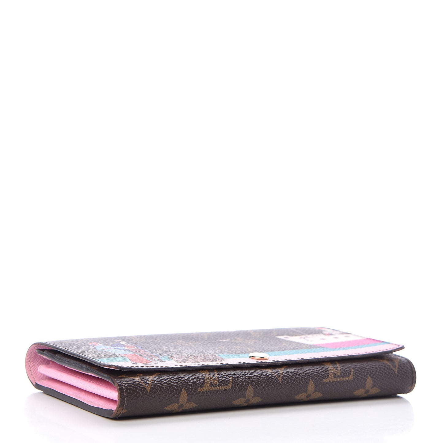 Monogram 2016 Christmas Animation Sarah Wallet Rose Ballerine