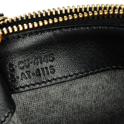 Celine Lambskin Large Trio Crossbody Bag Black 7 of 7