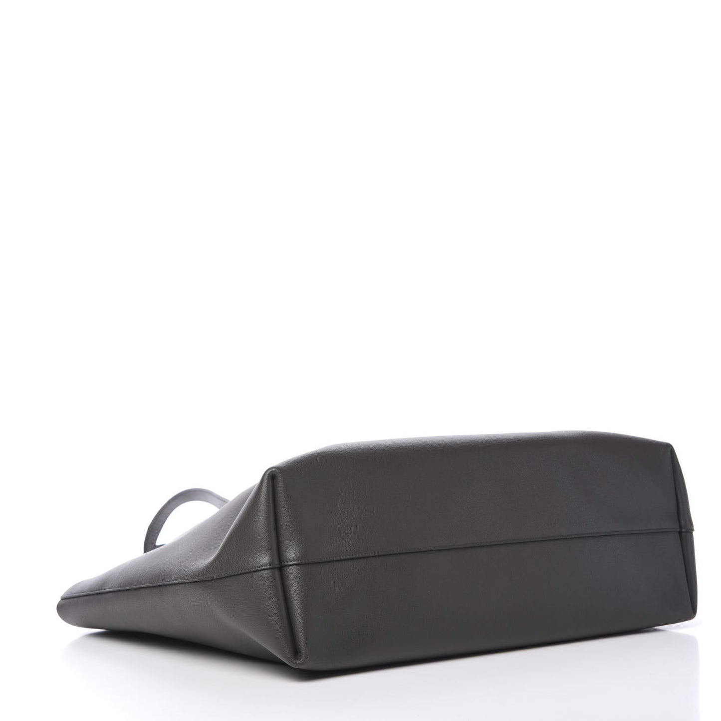 Calfskin Large Shopping Tote Dark Grey