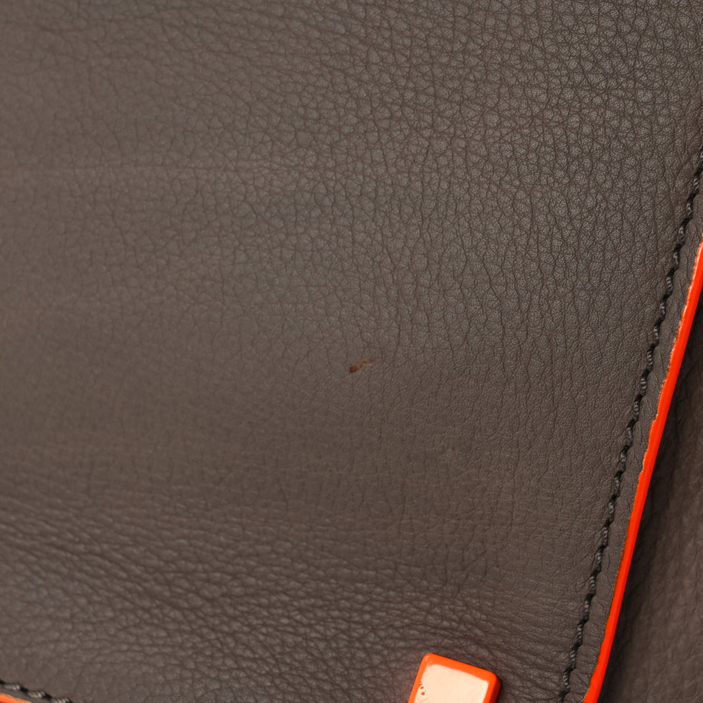 Supple Calfskin Medium Phantom Luggage Grey