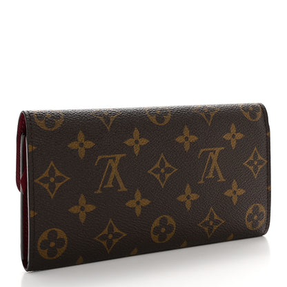 Louis Vuitton Monogram Emilie Wallet Fuchsia 3 of 9