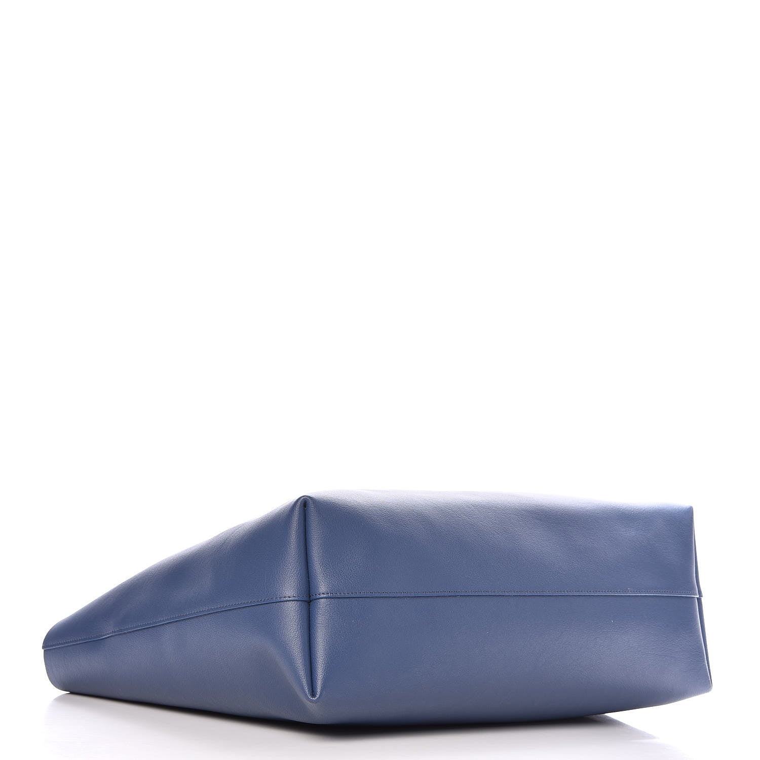 Saint Laurent Calfskin Large Shopping Tote Denim 5 of 11