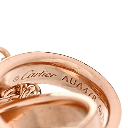 Cartier 18K Pink Gold Interlocking LOVE Bracelet 3 of 3