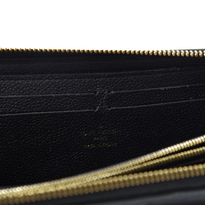 Louis Vuitton Empreinte Clemence Wallet Black 6 of 6