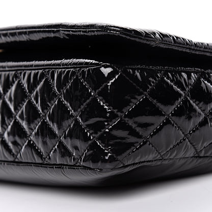 Chanel Vinyl Medium Rock and Chain Flap Black 9 of 9
