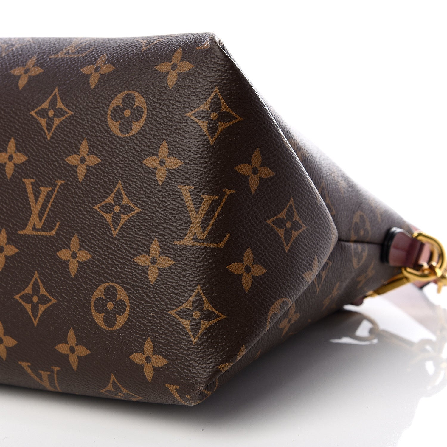 Louis Vuitton Monogram Beaubourg Hobo Mini Bordeaux Red Peach Safran Blue Jean Blue 8 of 9