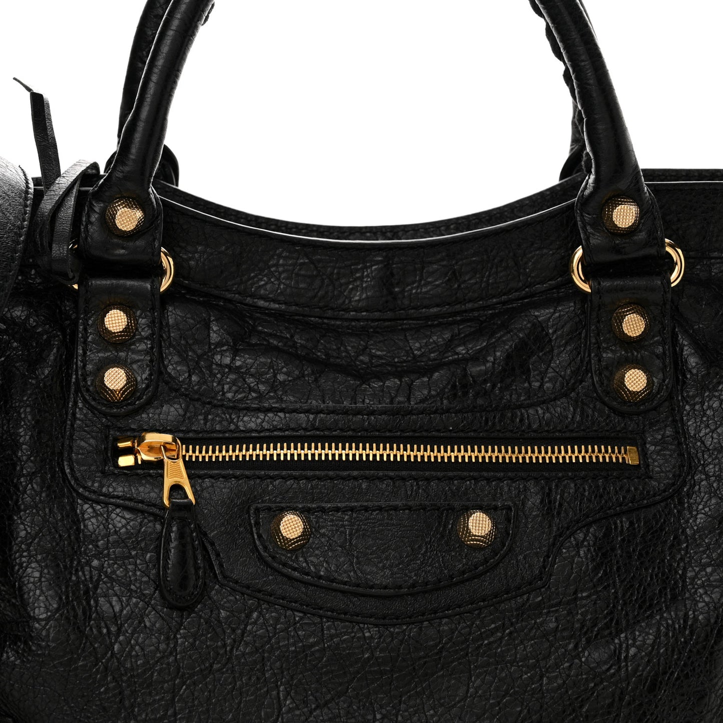 Agneau Giant 12 Gold Hardware City Black