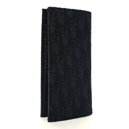 Christian Dior Oblique Vertical Wallet Black 3 of 11