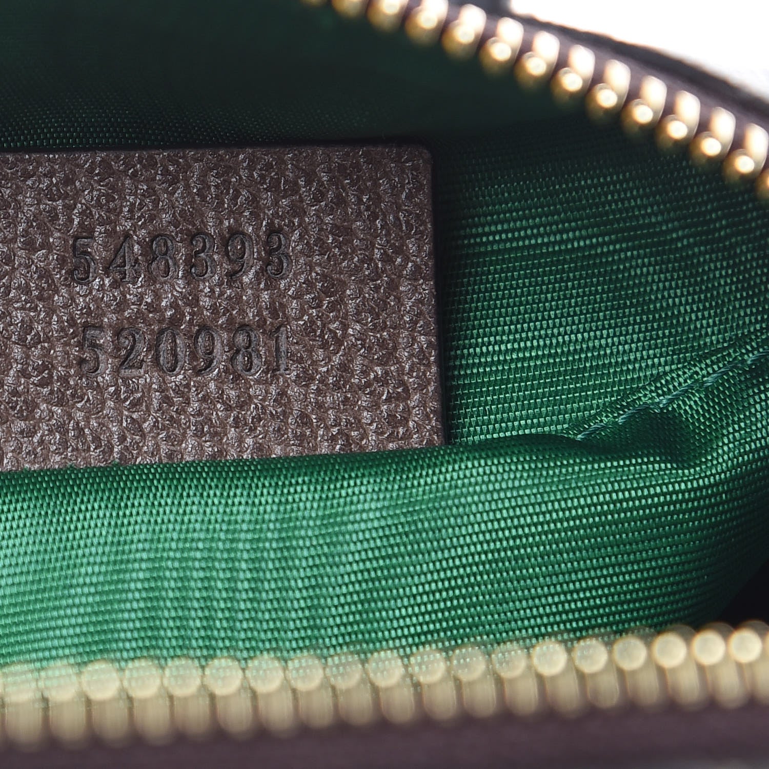 Gucci Soft GG Supreme Monogram Calfskin Medium Ophidia Cosmetic Case Beige Ebony New Acero 7 of 10