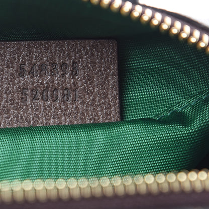 Gucci Soft GG Supreme Monogram Calfskin Medium Ophidia Cosmetic Case Beige Ebony New Acero 7 of 10