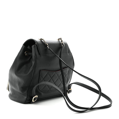 Chanel Caviar Quilted Business Affinity Backpack Black 3 of 10