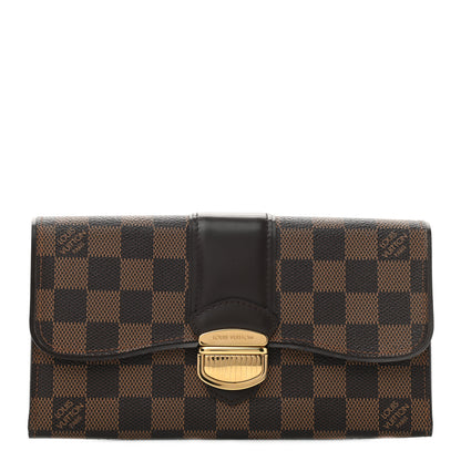 Louis Vuitton Damier Ebene Sistina Wallet 1 of 5