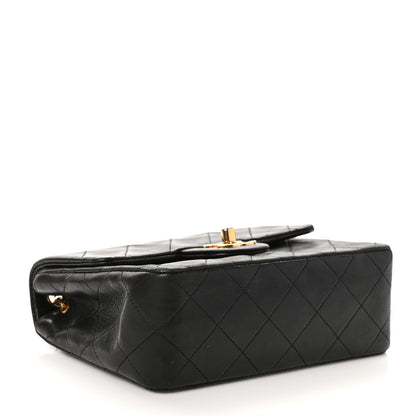 Chanel Lambskin Quilted Mini Square Flap Bag Black 4 of 10
