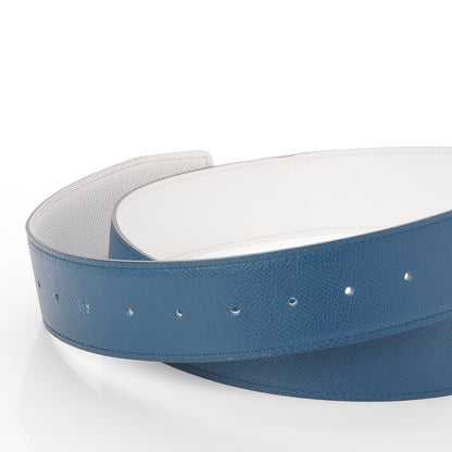 Hermes Epsom 42mm Constance Belt 115 Bleu Thalassa Blanc 6 of 8