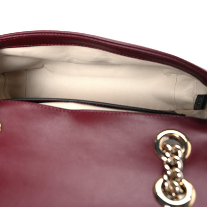 Gucci Calfskin Matelasse Mini GG Marmont Shoulder Bag Rosso Ancora 5 of 10