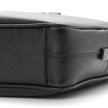 Prada Saffiano Lux Petite Bowler Black 10 of 10