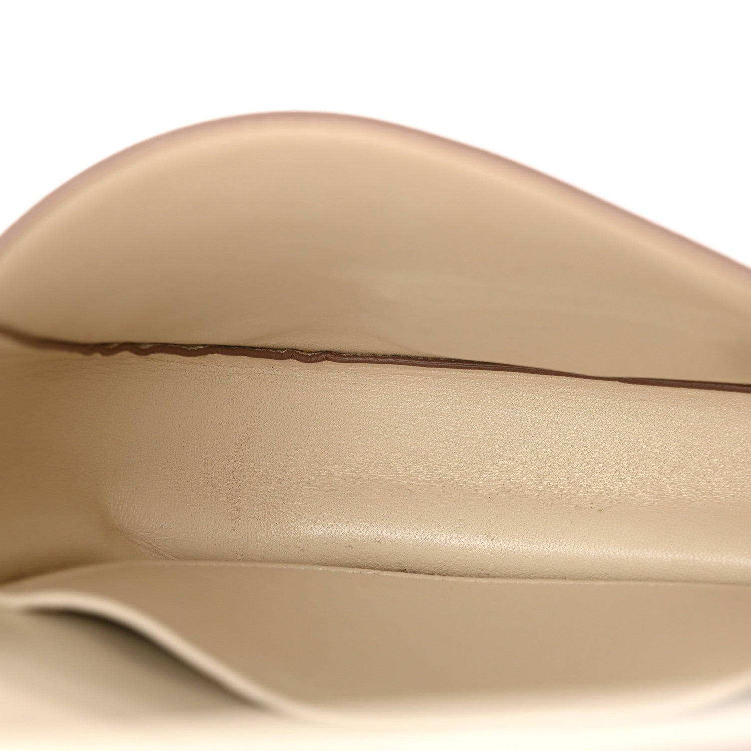 Celine Grained Calfskin Small Trotteur White 5 of 11